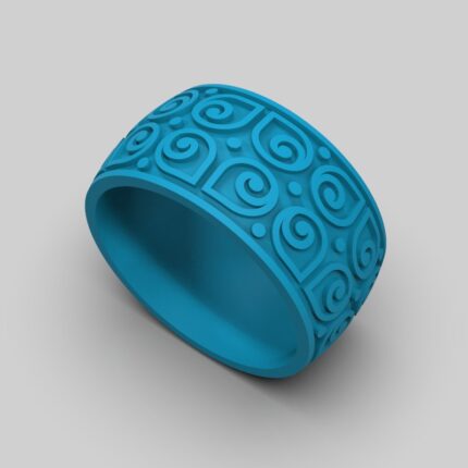 Ornament Ring Ciramic style