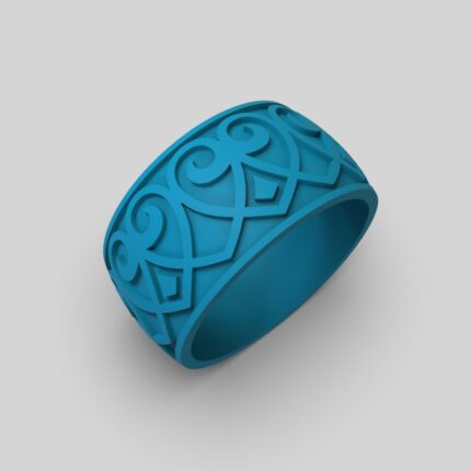 Ornament Ring Ciramic style 02